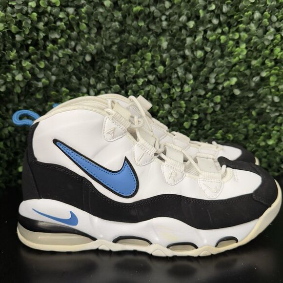 USED Nike Air Max Uptempo 95 White University Blue Men\'s Size 8 CK0892-103 OBO main image 7